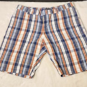 Polo Ralph Lauren Preppt classic madras plaid cotton Bermuda shorts size 8